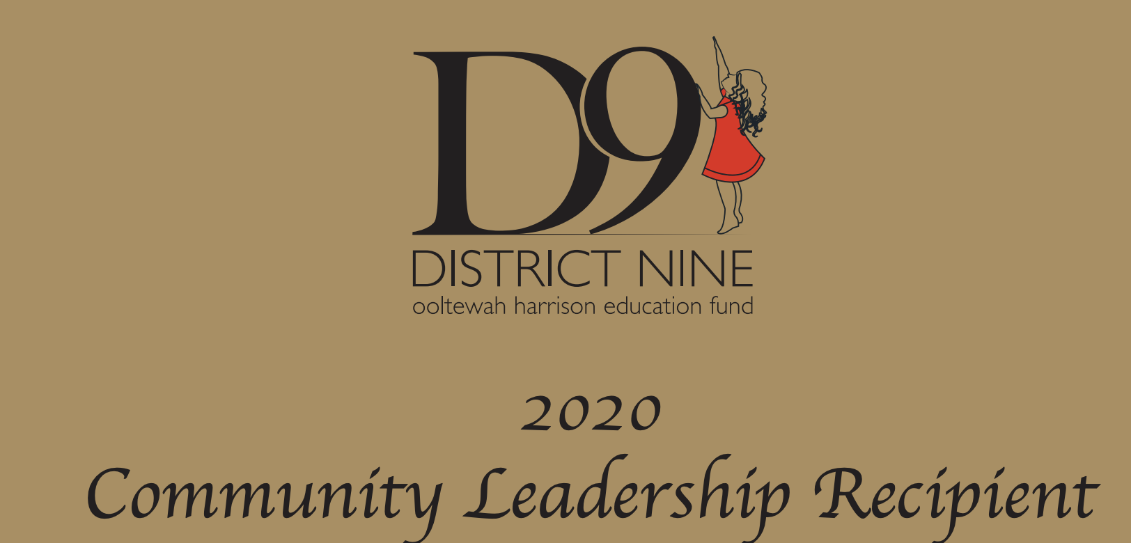 2020 Community Leadership Recipients