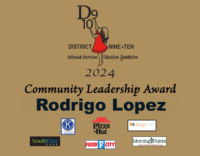 Rodrigo Lopez – Community Leadership Recipient