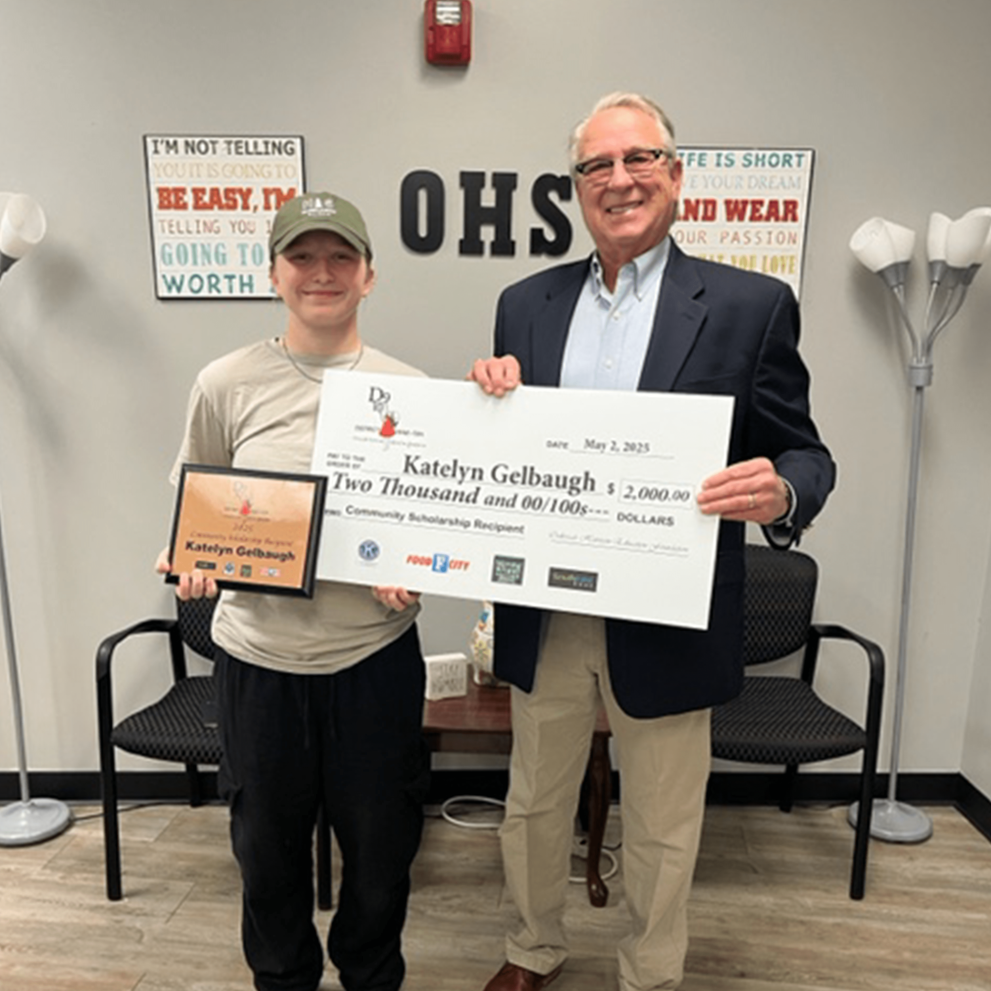 Katelyn Gelbaugh – Community Scholarship Recipient